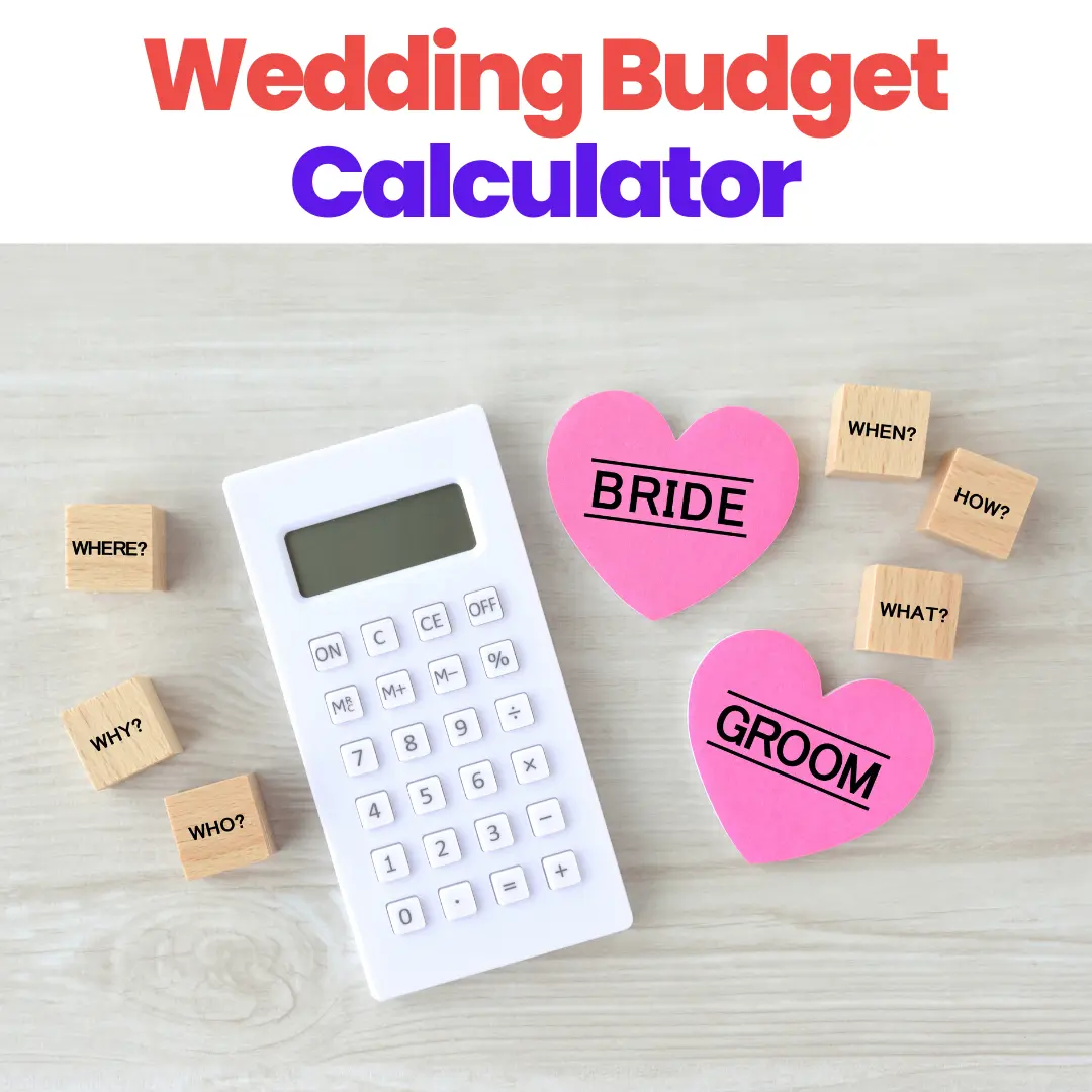 wedding budget calculator image