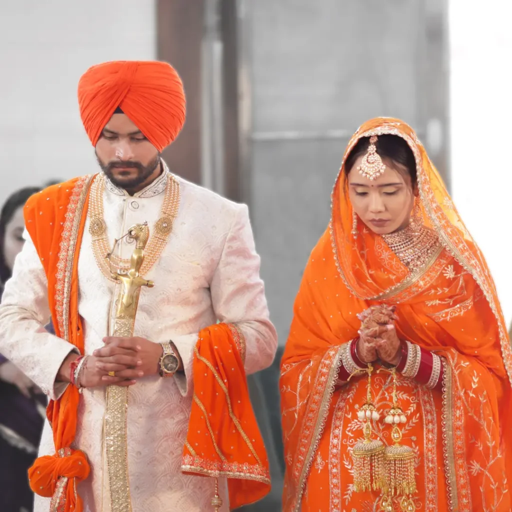 A joyful Punjabi wedding celebration